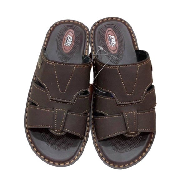 Dép Da FOOTNIKS FN-4406 Màu Nâu