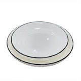 Đĩa Tròn Sứ Trắng 8''/20cm