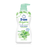 Kem Dưỡng Da Trẻ Sơ Sinh & Trẻ Nhỏ Dnee Organic Lotion Powder 400ml