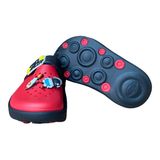 Dép Trẻ Em Monokid DN-01 Space Racer - Black Red