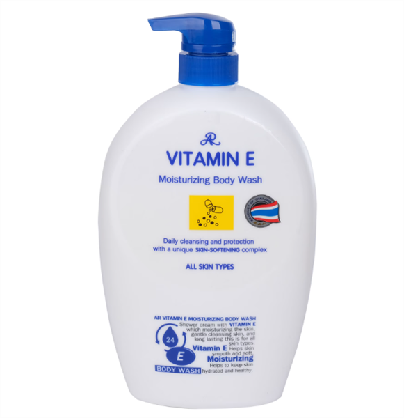 Sữa Tắm Dưỡng Trắng Vitamin E AR 800ml