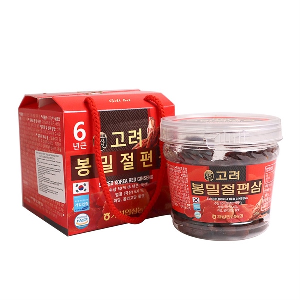 Sâm Lát Tẩm Mật Ong SOBAEK hộp 200gr