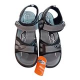 Dép Sandal Nam ADDA 2N27 - Xám Gray Black