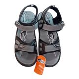 Dép Sandal Nam ADDA 2N27 - Xám Gray Black