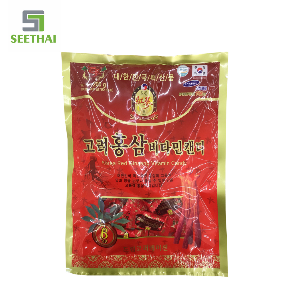 Kẹo Hồng Sâm Hàn Quốc Red Ginseng Vitamin Dream 200g