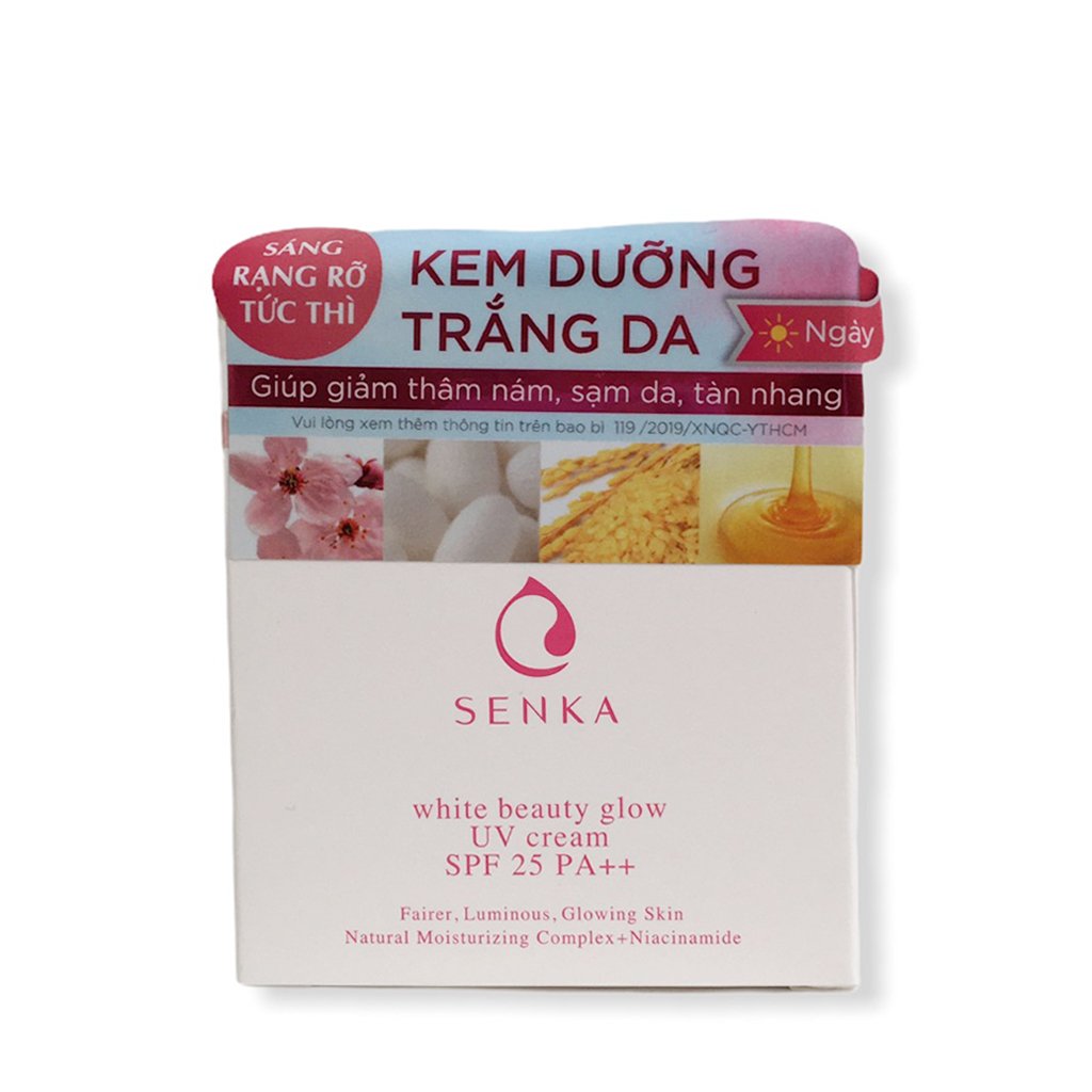 Kem Dưỡng Senka White Beauty Glow 50gr