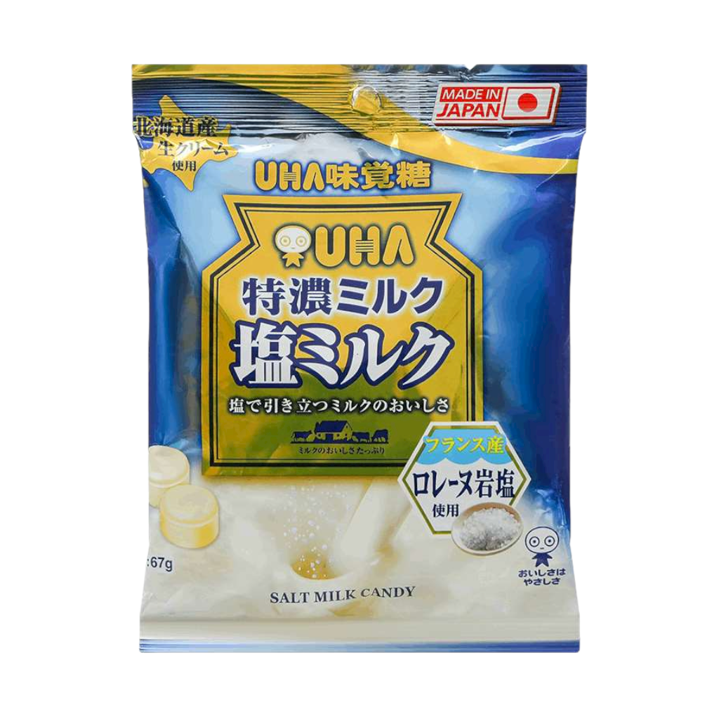 Kẹo UHA Sữa Muối Tokuno 67g