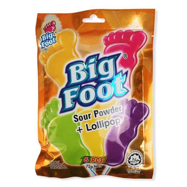 Kẹo que trái cây BigFoot 72g
