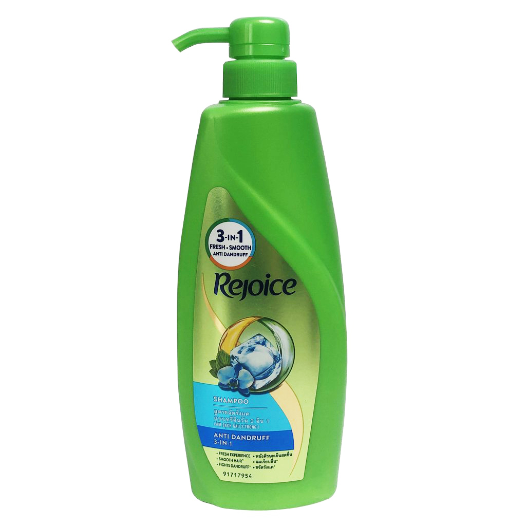 Dầu Gội Rejoice Anti Dandruff Tinh Dầu Bạc Hà Giảm Gàu 450ml