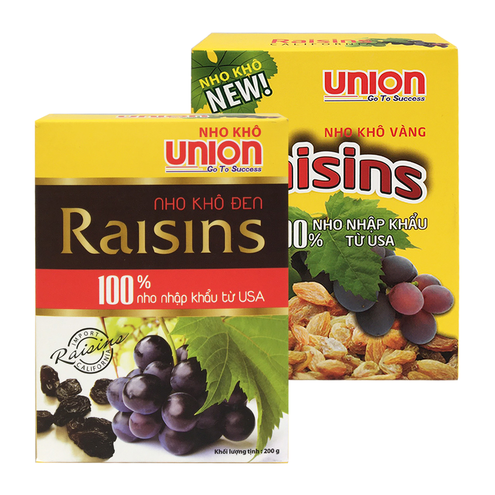 Nho khô Đen Raisins 200g