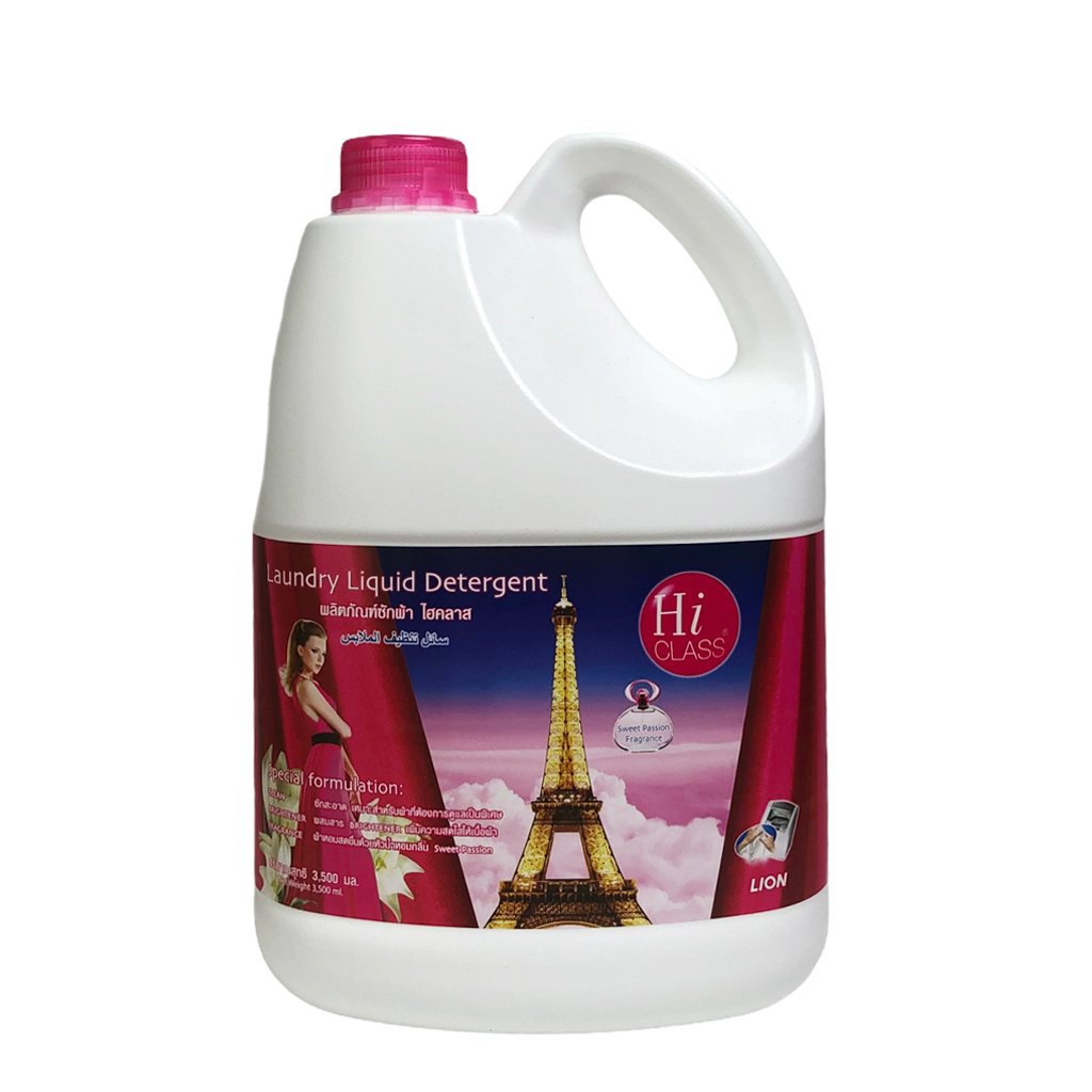 Nước Giặt Hi Class Laundry Liquid Detergent 3000ml - Hồng