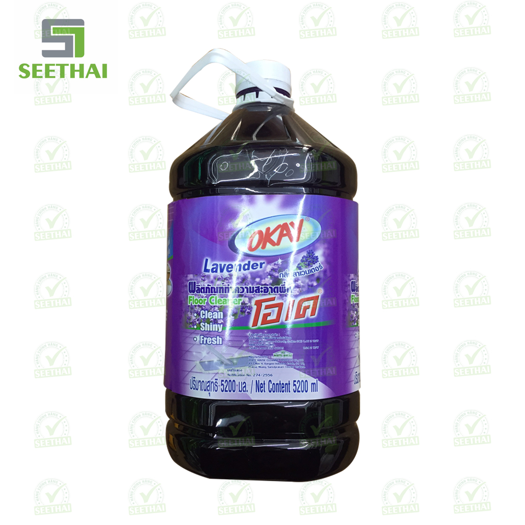 Nước Lau Sàn Lavender OKAY Thái Lan 5200ml