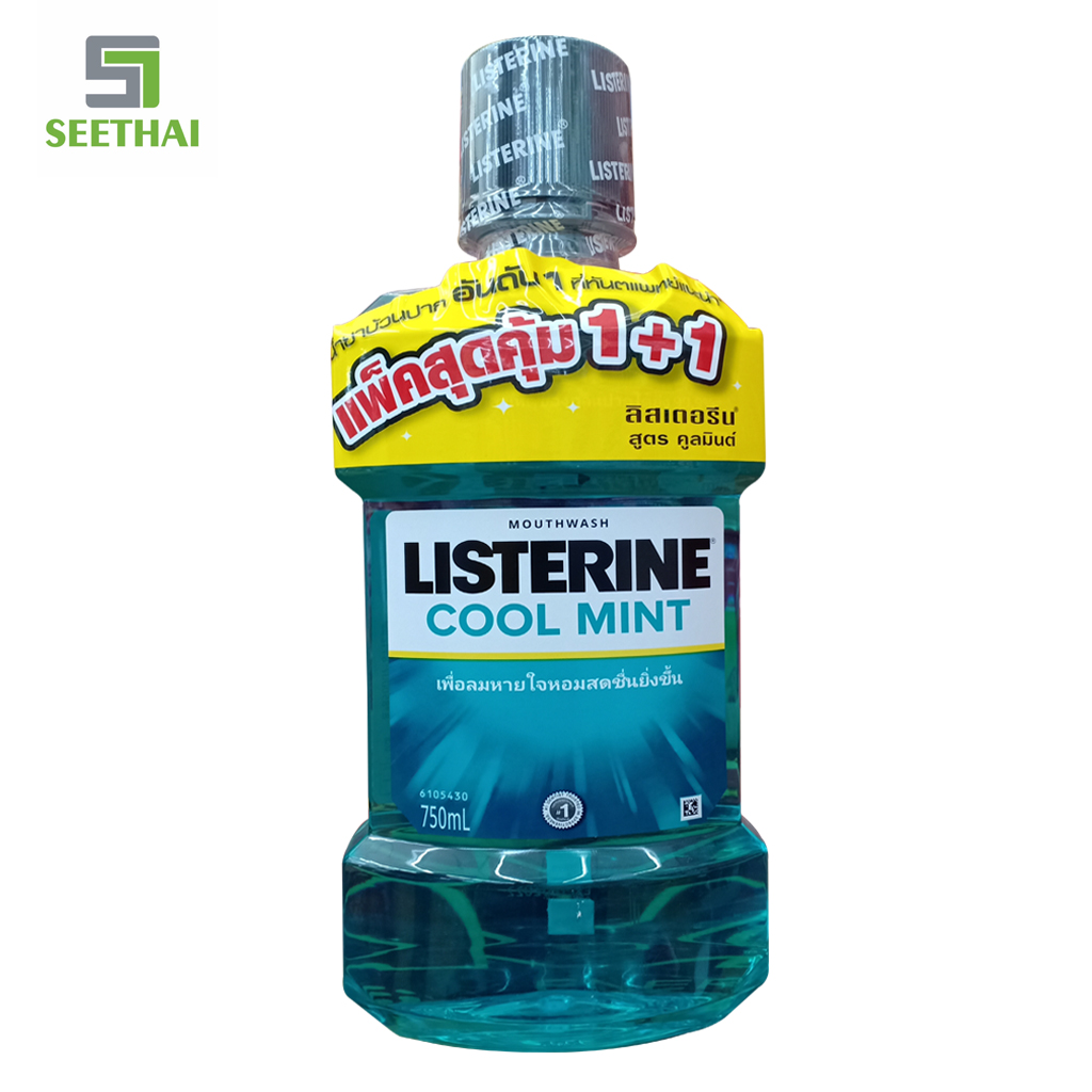 Nước súc miệng Listerine 750ml