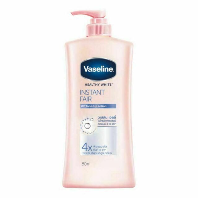 Sữa Dưỡng Thể Vaseline Healthy White Instant Fair 4X 550ml