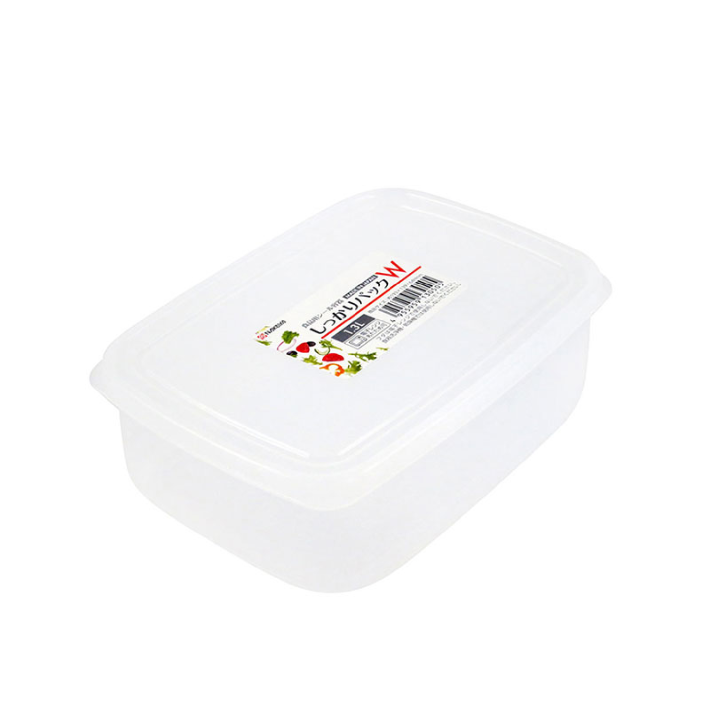Hộp Nhựa Đựng Thực Phẩm Nắp Dẻo 1,3L Nakaya