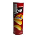 Snack Khoai Tây Lát Jacker Lon 160g Vị Cay