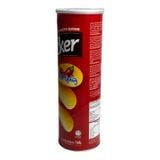 Snack Khoai Tây Lát Jacker Lon 160g Vị Cay