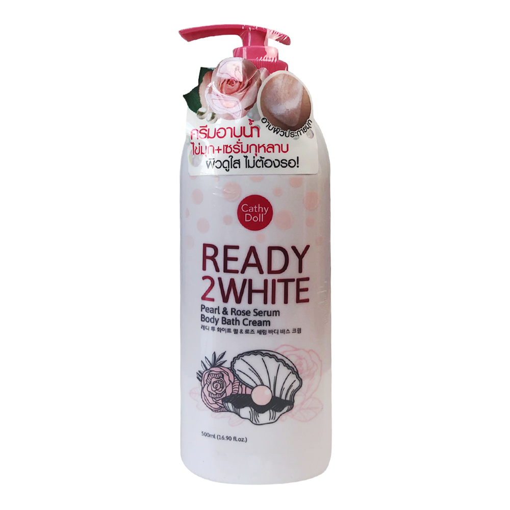 Sữa Tắm Cathy Doll Pearl & Rose Serum 500ml Ready 2 White