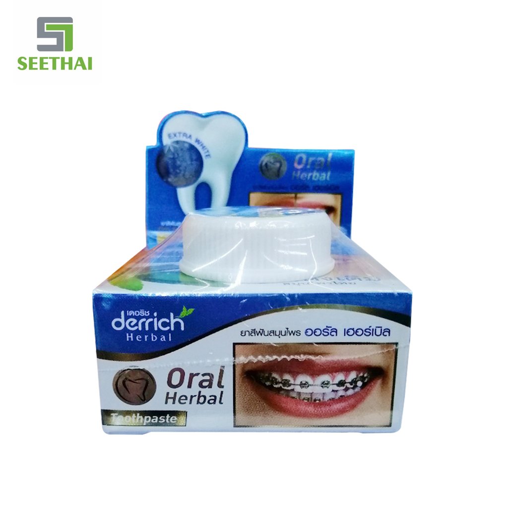 Kem Trắng Răng Oral Herbal - Xanh Dương