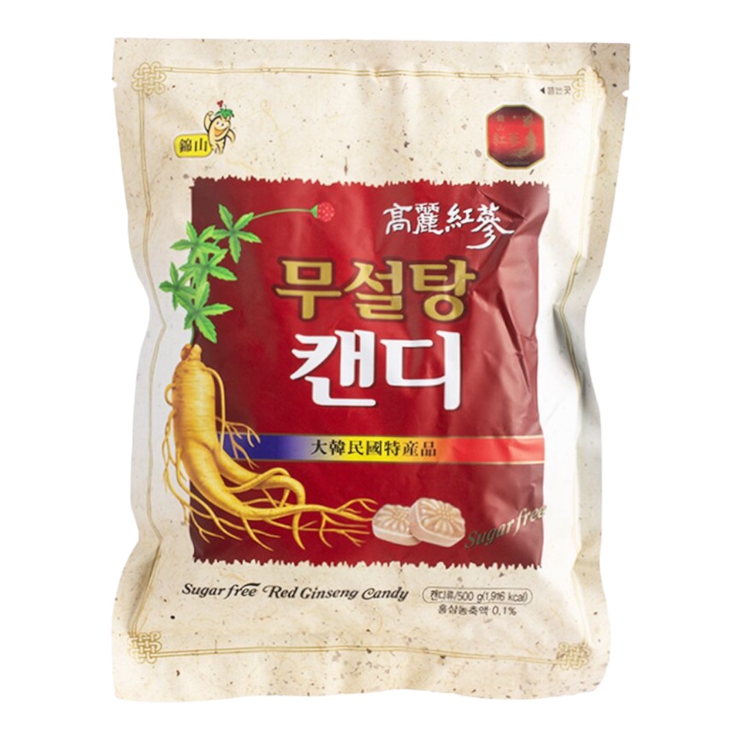 Kẹo Sâm Không Đường Hàn Quốc Red Ginseng 500g