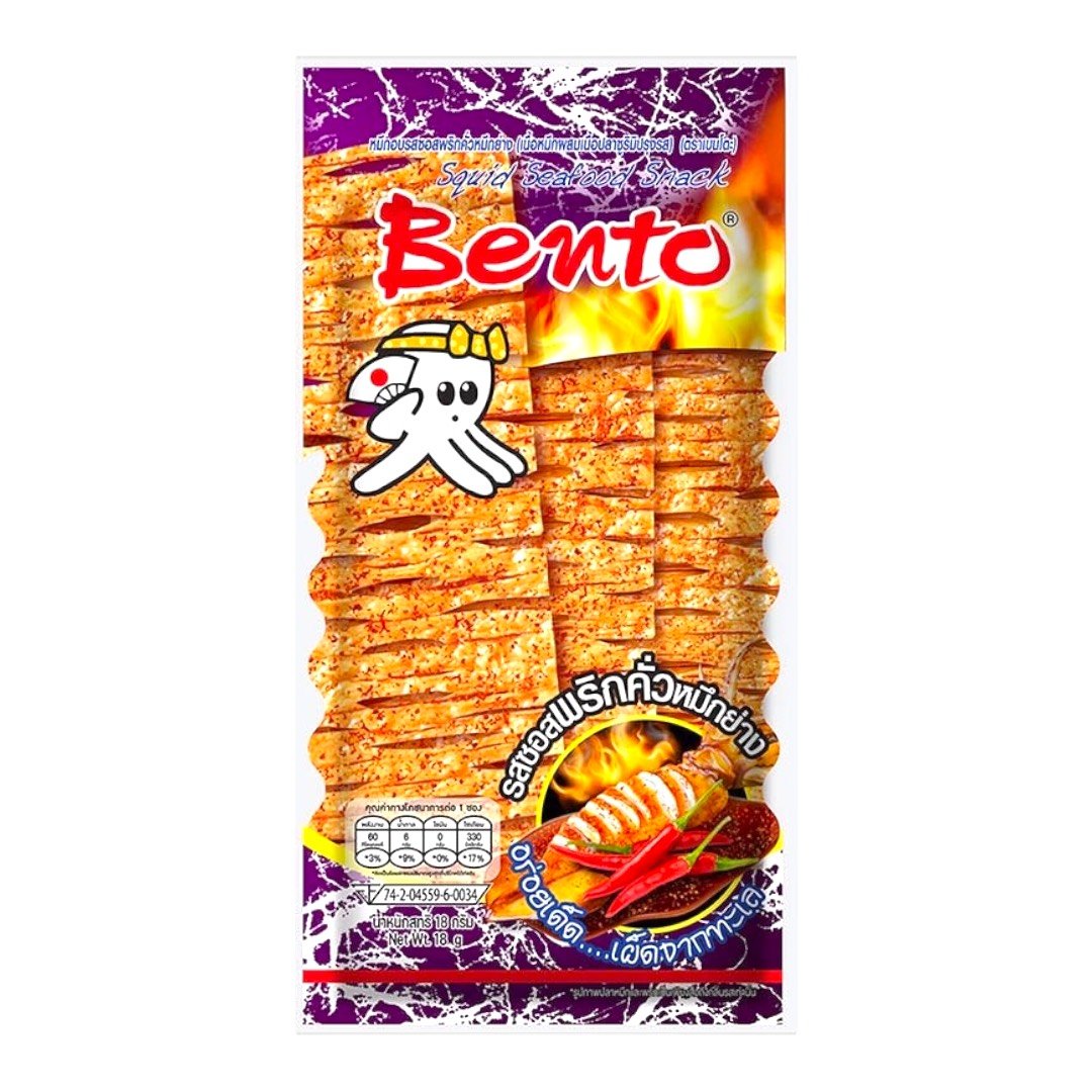 Mực Bento Thái Lan Vị Mực Sốt Ớt 20gr