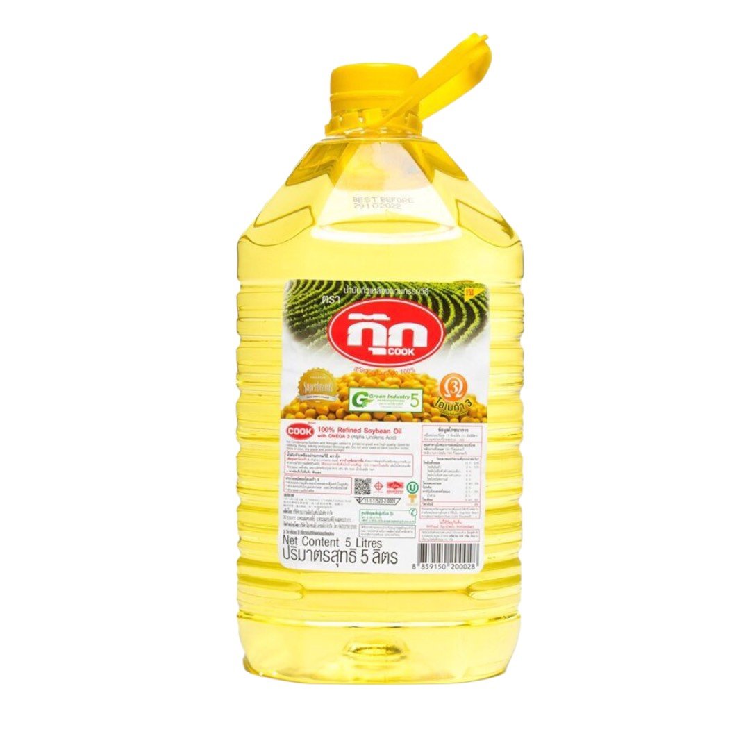 Dầu Ăn Đậu Nành COOK Thái Lan 5L