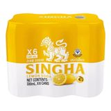 Soda Singha Thái Lan Chanh Không Đường (thùng x 24 lon 330ml)