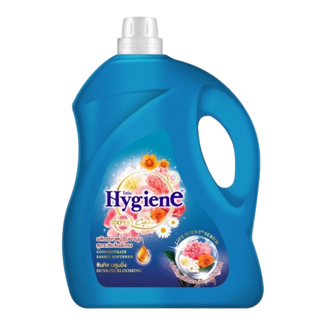 Xả Vải Đậm Đặc Hygiene Xanh SunKiss Blooming Aqua 3300ml