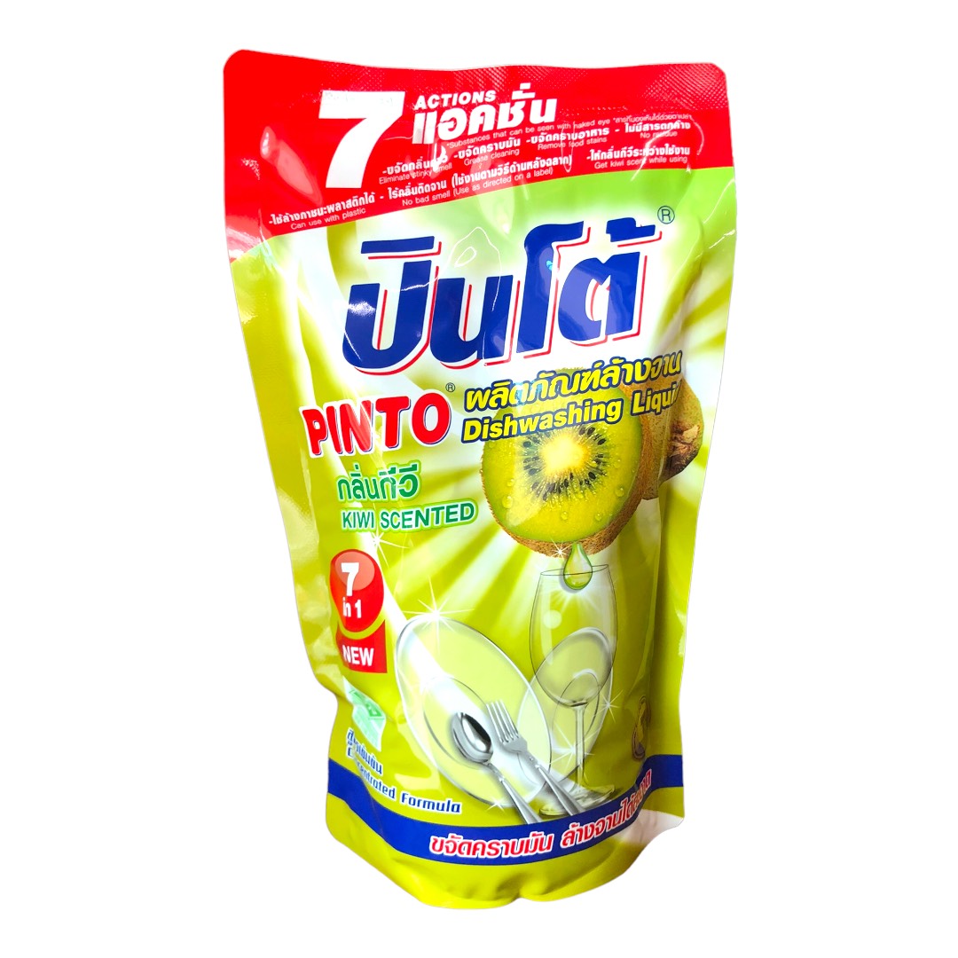 Nước Rửa Chén Bát Đậm Đặc Pinto Hương Kiwi 400ml