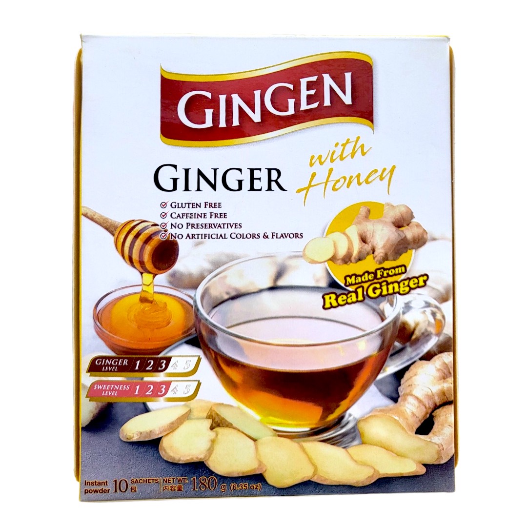 Trà Gừng Gingen Mật Ong 180gr