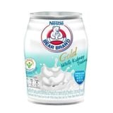 Sữa Gấu Ít Béo Nestle Bear Brand Gold Vị Đậu Trắng 140ml (lốc*4 lon)