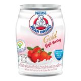 Sữa Gấu Ít Béo Nestle Bear Brand Gold Vị Goji Berry 140ml (lốc*4 lon)