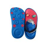 Dép Trẻ Em Monokid DN-01 Robot Island - Red Blue Đế Xanh