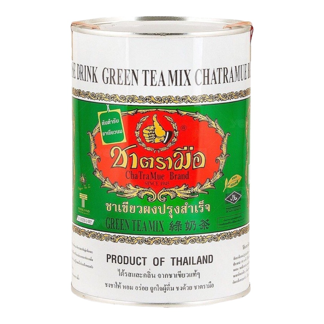 Trà Sữa Thái Xanh ChaTraMue 220g Dạng Lon