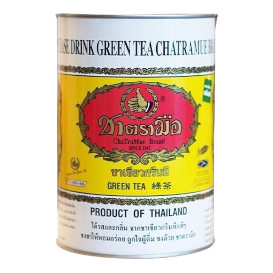 Trà Xanh Thái Vàng ChaTraMue 220g Dạng Lon