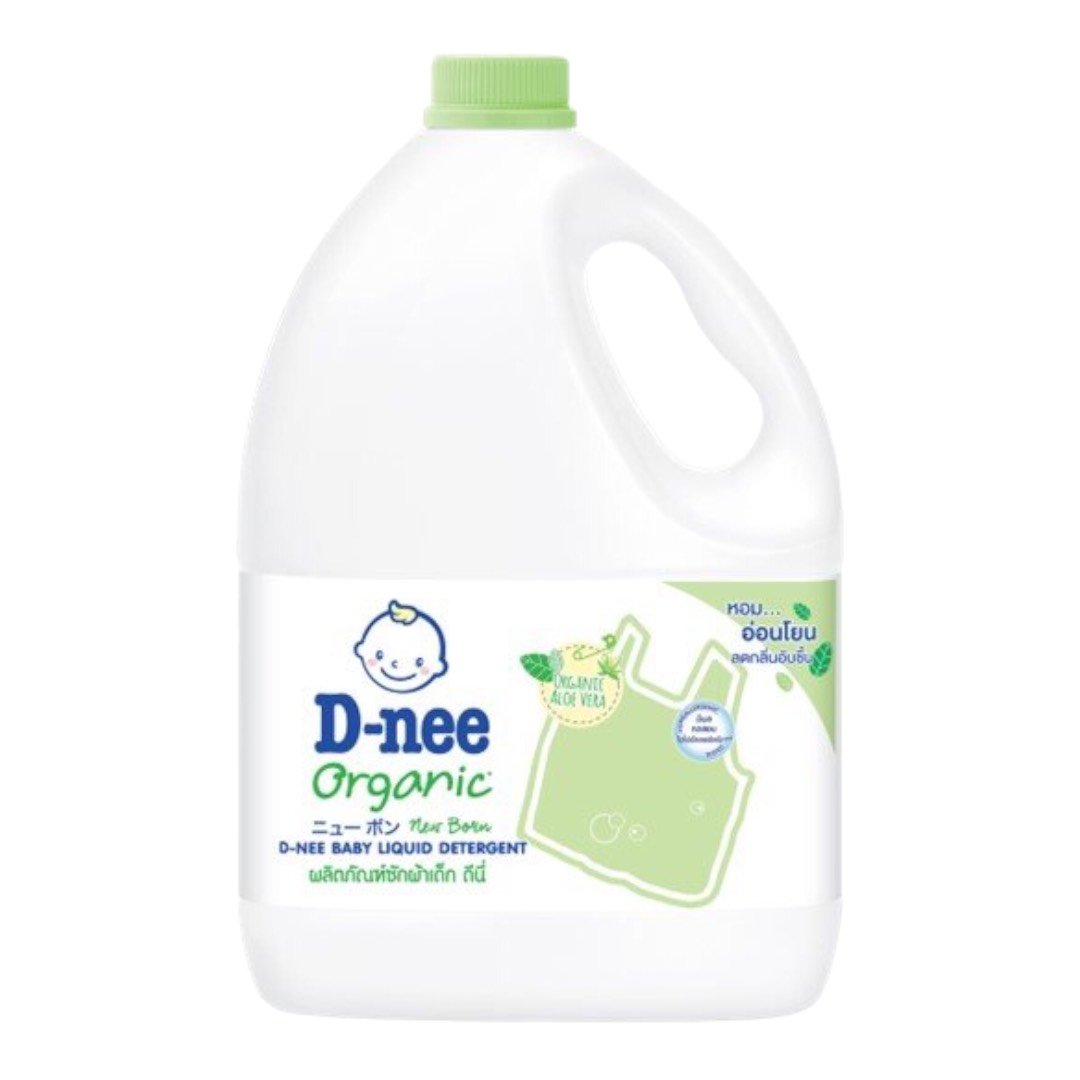 Nước Giặt Xả Dnee Baby Liquid Detergent Organic Aloe Vera 3000ml
