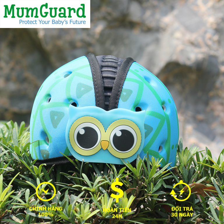 Mũ BH trẻ tập đi, đi xe máy MUMGUARD OWL