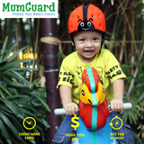  Mũ BH trẻ tập đi, đi xe máy MUMGUARD RED 