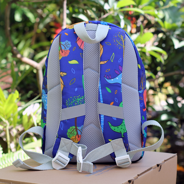  Balo Mumguard Blue Dinosaur 