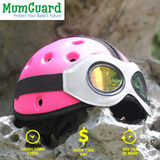  Mũ BH trẻ tập đi, đi xe máy MUMGUARD SPACE PINK 