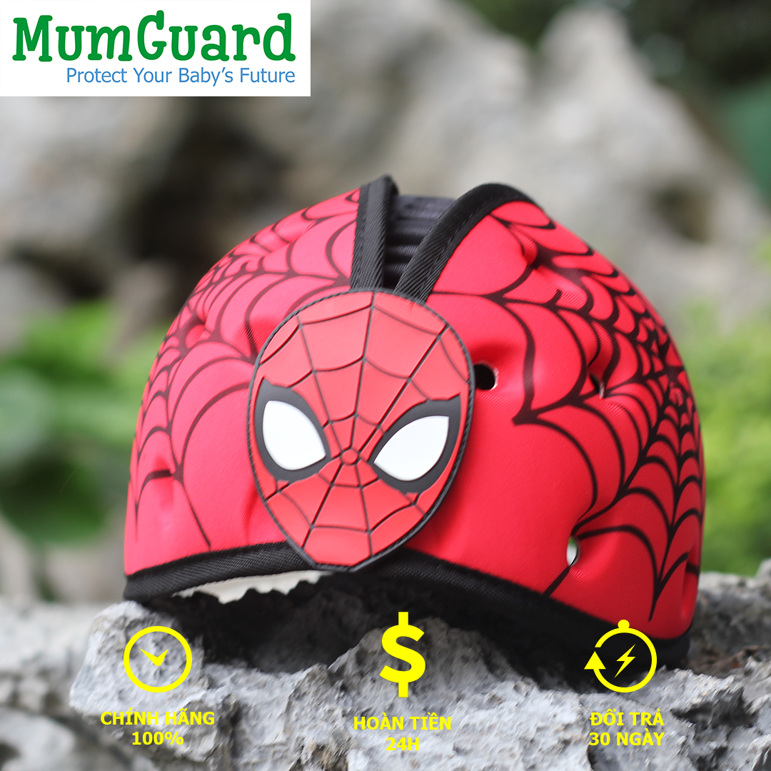 Mũ BH trẻ tập đi, đi xe máy MUMGUARD SPIDER