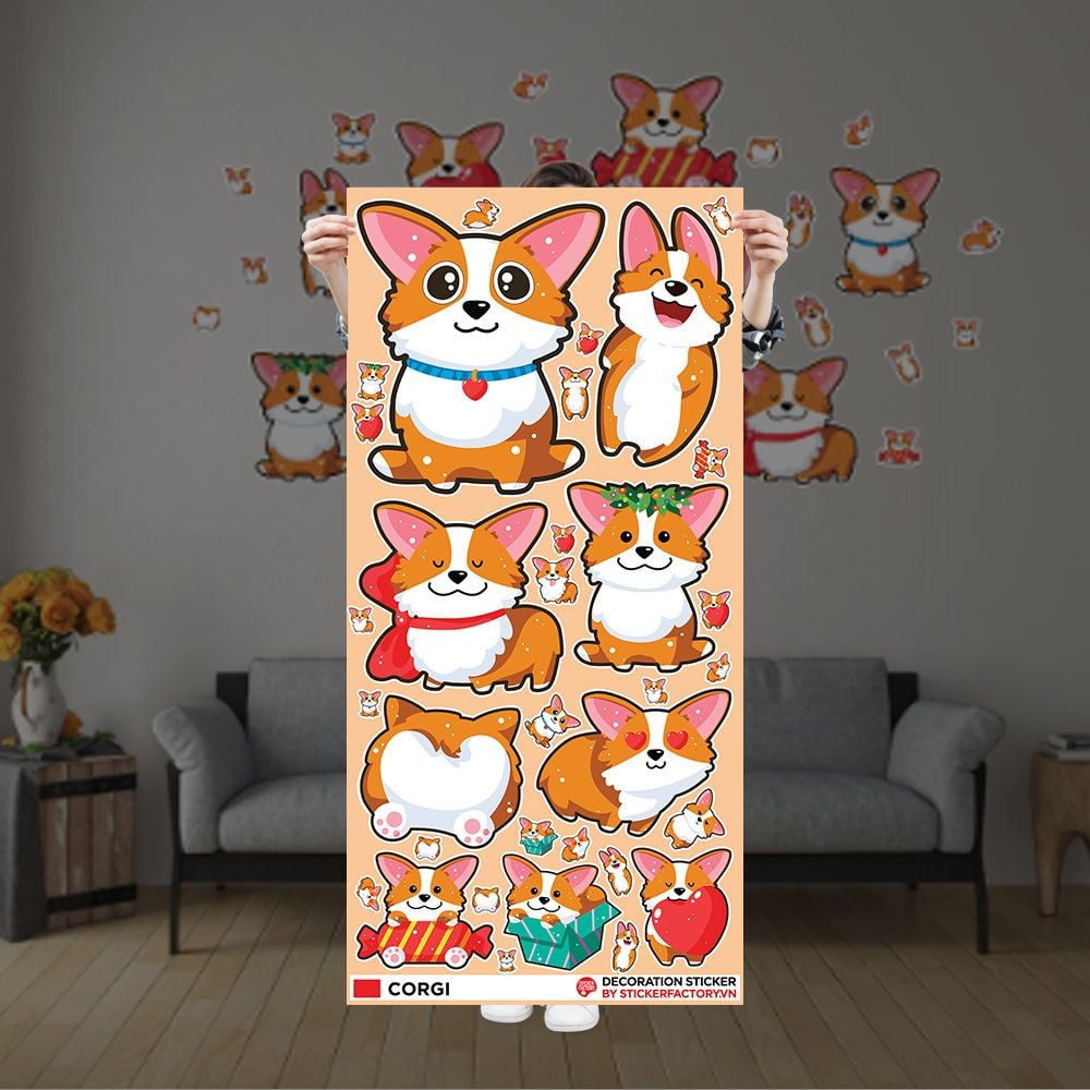 CORGI - Decoration Sticker