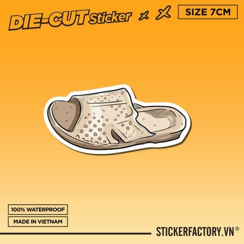  DÉP TỔ ONG 7cm - Sticker Die-cut hình dán cắt rời 