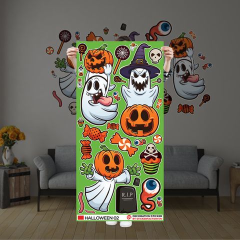 HALLOWEEN 02 - Decoration Sticker 
