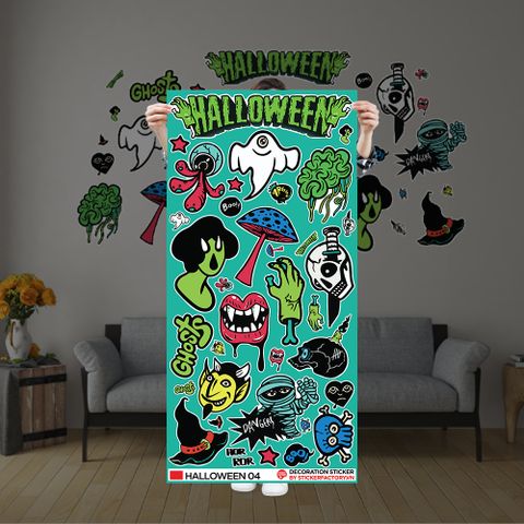  HALLOWEEN 04 - Decoration Sticker 