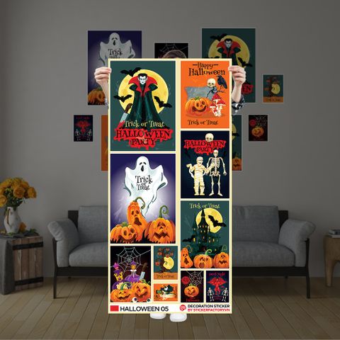  HALLOWEEN 05 - Decoration Sticker 