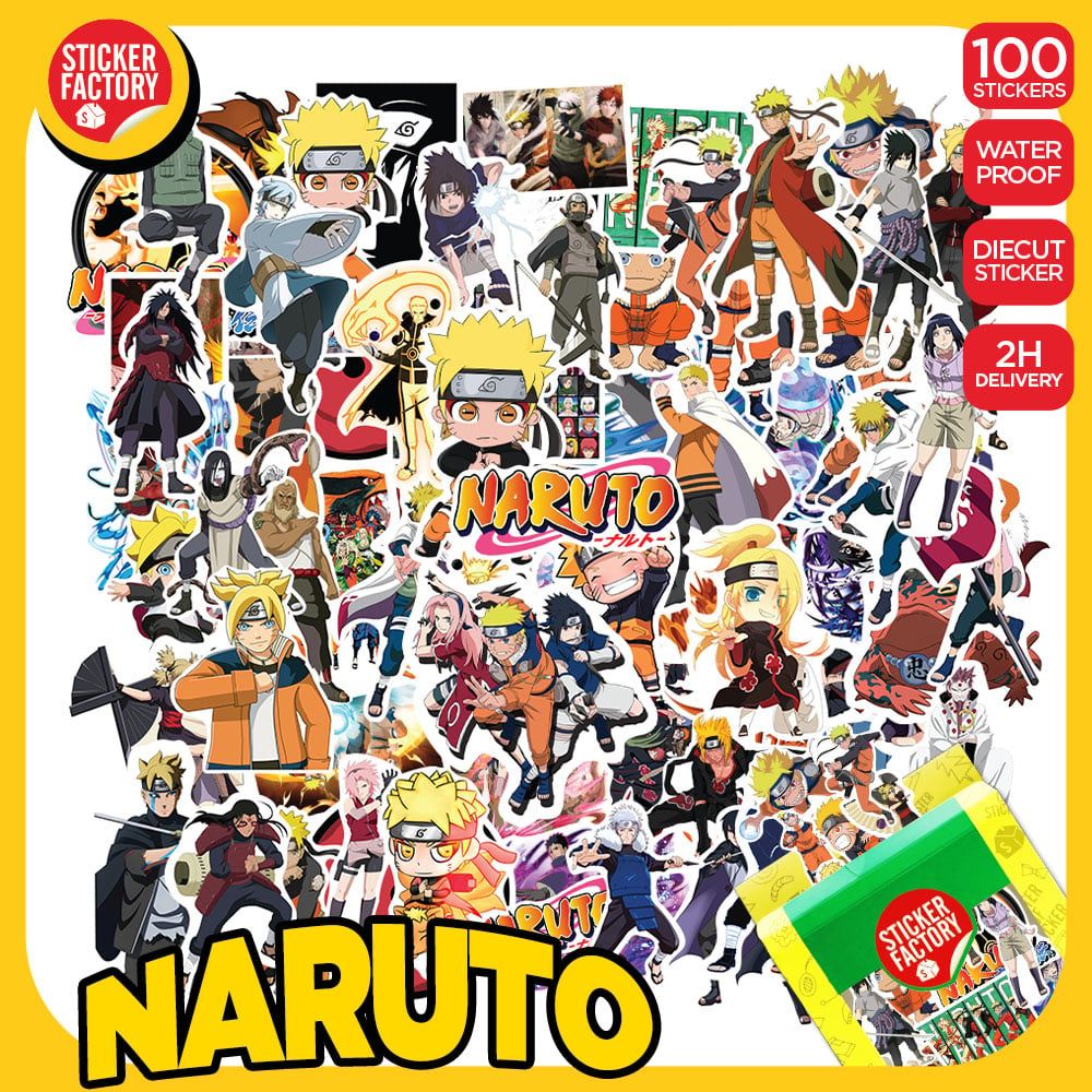 Naruto - Set 100 sticker hình dán