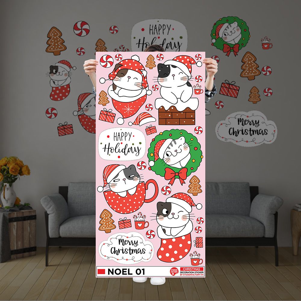  NOEL 01 - Decoration Sticker 