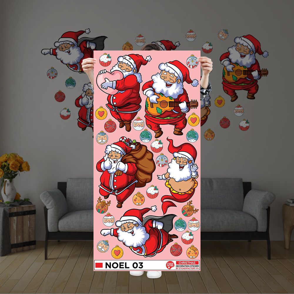 NOEL 03 - Decoration Sticker