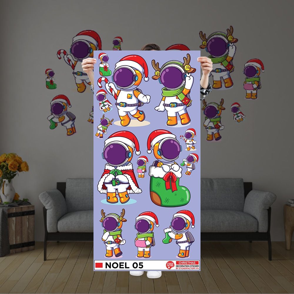 NOEL 05 - Decoration Sticker